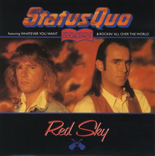 Status Quo Red Sky 7" vinyl single (7 inch record / 45) UK QUO07RE29236