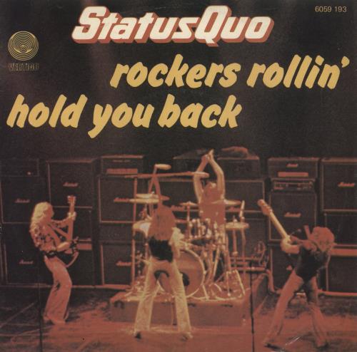 Status Quo Rockers Rollin' - EX 7" vinyl single (7 inch record / 45) Dutch QUO07RO882287