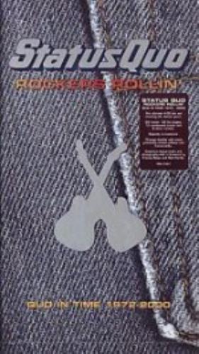 Status Quo Rockers Rollin' CD Album Box Set UK QUODXRO203353