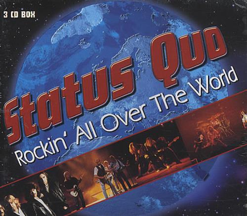 Status Quo Rockin' All Over The World 3-CD album set (Triple CD) German QUO3CRO395709