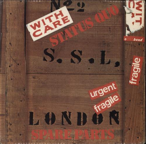 Status Quo Spare Parts - 1st vinyl LP album (LP record) UK QUOLPSP778930