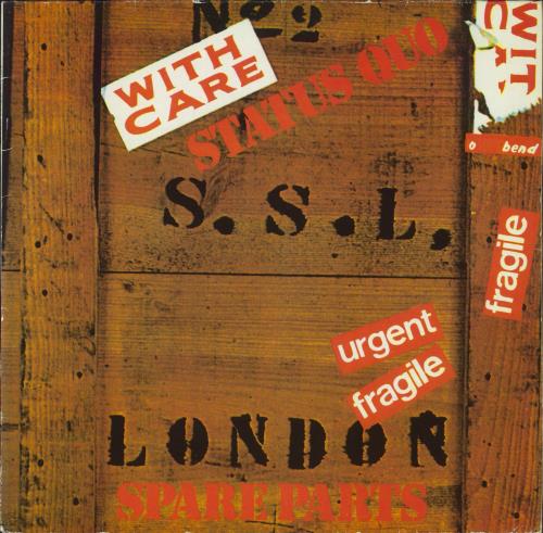 Status Quo Spare Parts vinyl LP album (LP record) German QUOLPSP870539