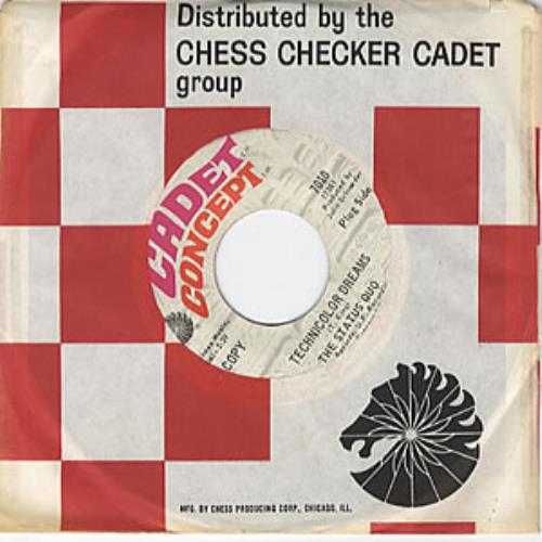 Status Quo Technicolor Dreams 7" vinyl single (7 inch record / 45) US QUO07TE313458