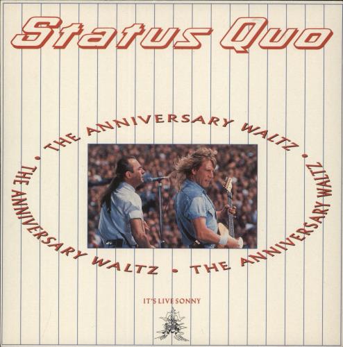 Status Quo The Anniversary Waltz 7" vinyl single (7 inch record / 45) UK QUO07TH873666