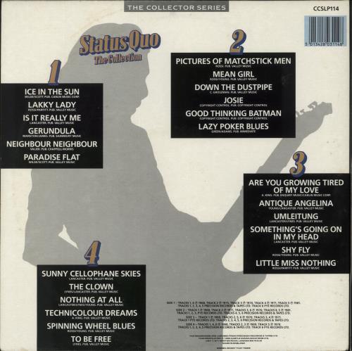 Status Quo The Collection 2-LP vinyl record set (Double LP Album) UK QUO2LTH422466