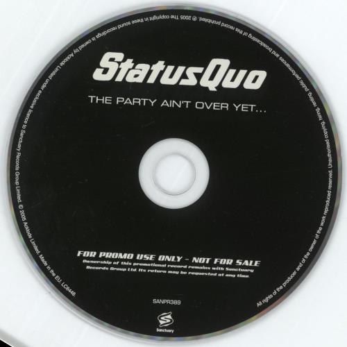 Status Quo The Party Ain't Over Yet... CD album (CDLP) UK QUOCDTH340677