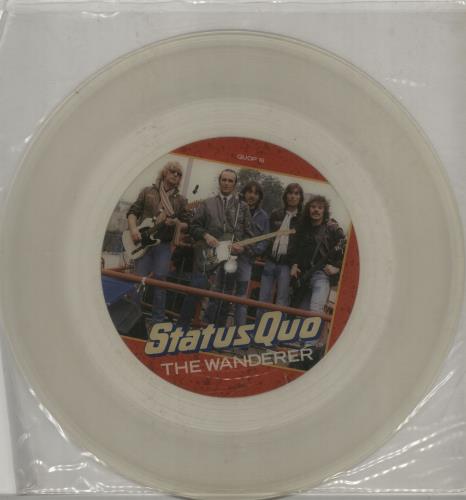 Status Quo The Wanderer 12" vinyl picture disc (12 inch picture record) UK QUO2PTH01214