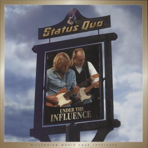 Status Quo Under The Influence - Millennium World Tour tour programme UK QUOTRUN881367