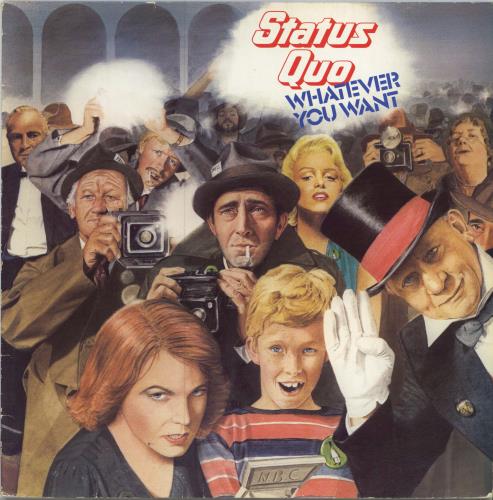 Status Quo Whatever You Want vinyl LP album (LP record) Dutch QUOLPWH785271