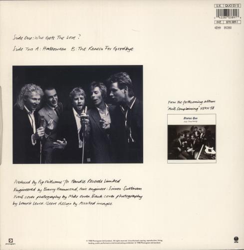 Status Quo Who Gets The Love? 12" vinyl single (12 inch record / Maxi-single) UK QUO12WH39677