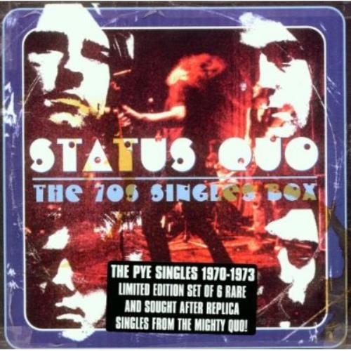 Status Quo The 70s Singles Box UK 6CD album set (239079)