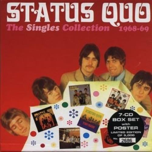 Status Quo The Singles Collection 19681969 Sealed box UK CD single