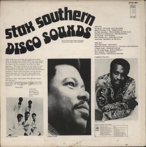 Stax Stax Southern Disco Sounds - Test Pressing vinyl LP album (LP record) UK SXLLPST888724