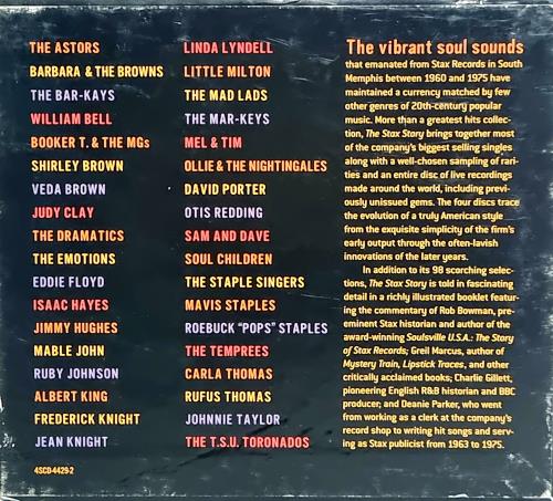 Stax The Stax Story CD Album Box Set German SXLDXTH784578