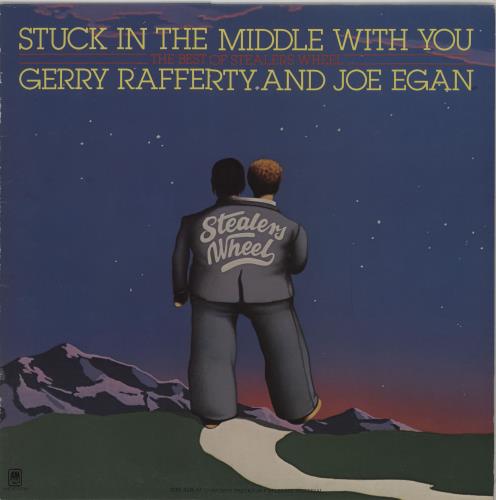 Stealers Wheel Stuck In The Middle With You - The Best Of Stealers Wheel vinyl LP album (LP record) UK ST6LPST661672