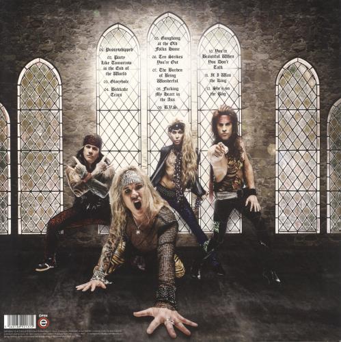 Steel Panther All You Can Eat - Autographed vinyl LP album (LP record) US X61LPAL849259