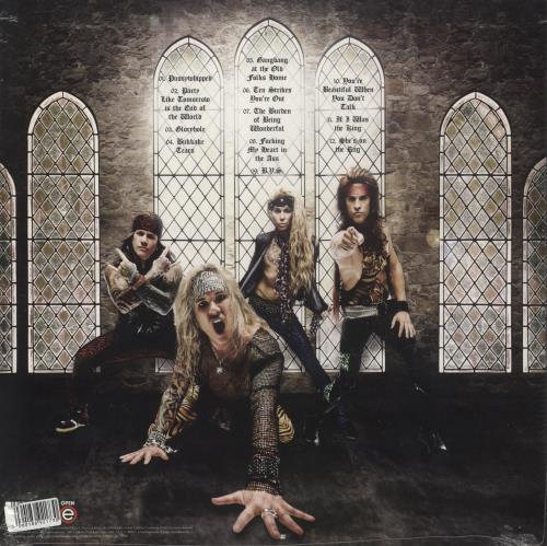 Steel Panther All You Can Eat - Yellow/Orange Vinyl - Sealed vinyl LP album (LP record) US X61LPAL872015