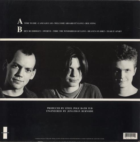 Steel Pole Bath Tub Butterfly Love + Merch Insert + Lyric insert vinyl LP album (LP record) US SBTLPBU02552