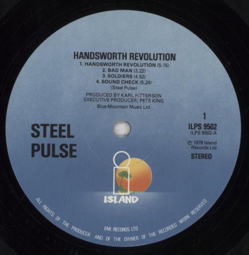 Steel Pulse Handsworth Revolution - 1st - EX vinyl LP album (LP record) UK SP4LPHA440949