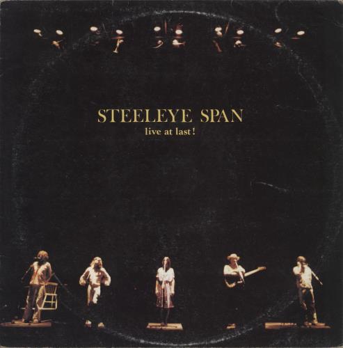 Steeleye Span Live At Last! vinyl LP album (LP record) Australian SSPLPLI889785