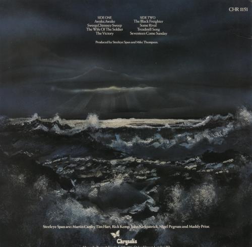 Steeleye Span Storm Force Ten vinyl LP album (LP record) UK SSPLPST555391