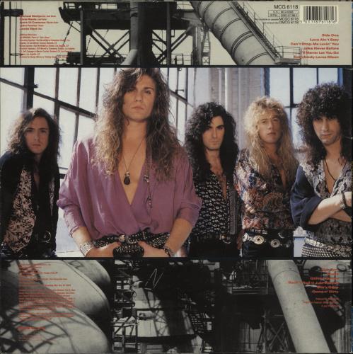 Steelheart Steelheart - VG vinyl LP album (LP record) UK V8FLPST882553