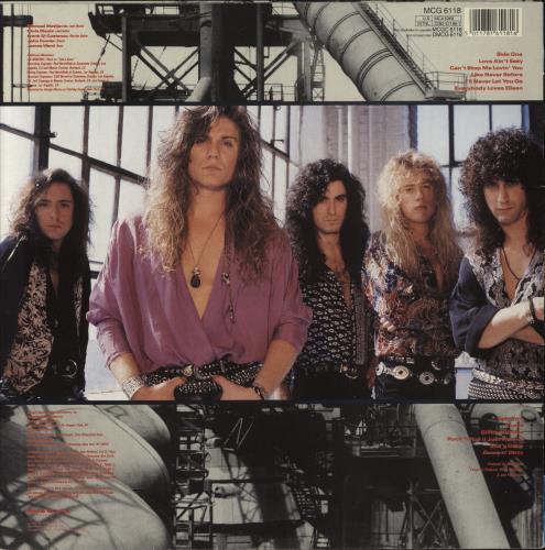 Steelheart Steelheart vinyl LP album (LP record) UK V8FLPST857462