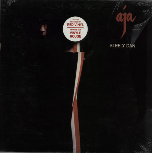 Steely Dan Aja - Red Vinyl + Hype Sticker vinyl LP album (LP record) Canadian S-DLPAJ622645