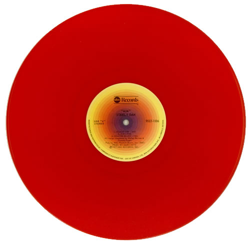 Steely Dan Aja - Red Vinyl vinyl LP album (LP record) Canadian S-DLPAJ157108
