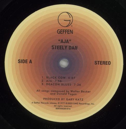 Steely Dan Aja - Remastered 180 Gram vinyl LP album (LP record) US S-DLPAJ874278