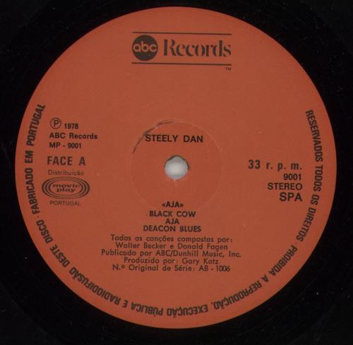 Steely Dan Aja vinyl LP album (LP record) Portuguese S-DLPAJ688286