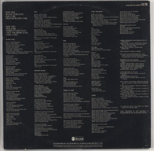 Steely Dan Aja vinyl LP album (LP record) Australian S-DLPAJ738048