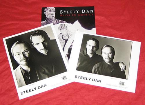 Steely Dan Alive In America media press pack US S-DPPAL364113