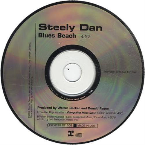 Steely Dan Blues Beach CD single (CD5 / 5") US S-DC5BL251317