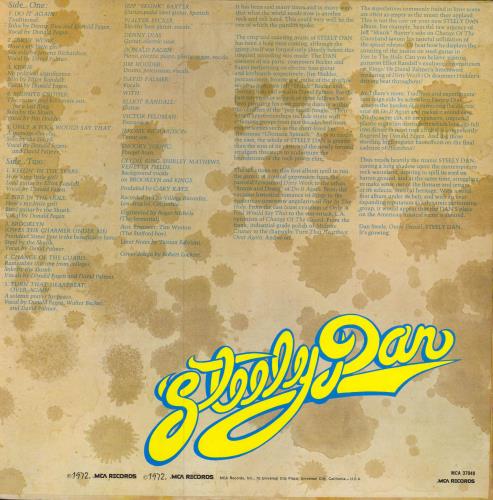 Steely Dan Can't Buy A Thrill vinyl LP album (LP record) US S-DLPCA781861