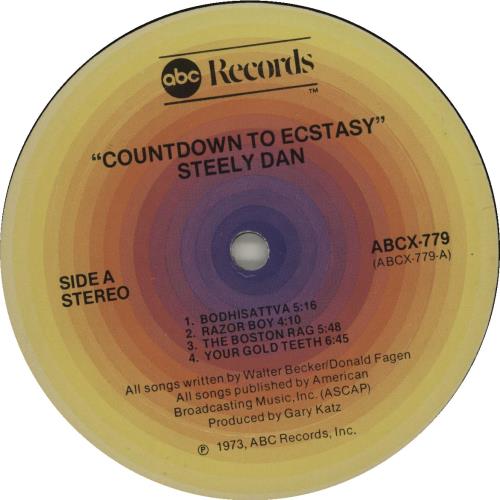 Steely Dan Countdown To Ecstasy - 2nd vinyl LP album (LP record) US S-DLPCO686092