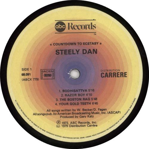Steely Dan Countdown To Ecstasy vinyl LP album (LP record) French S-DLPCO722477