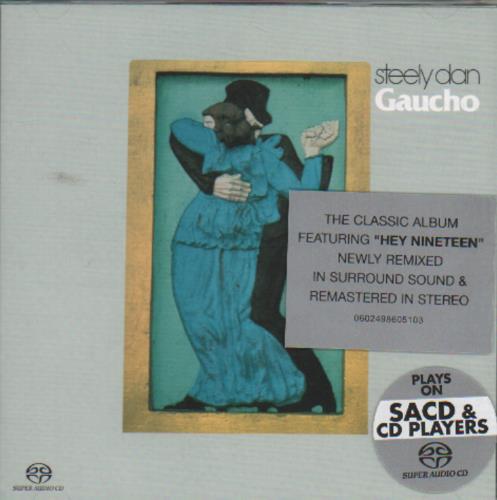 Steely Dan Gaucho super audio CD SACD UK S-DSAGA648571