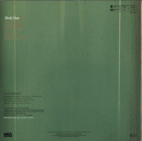 Steely Dan Gold vinyl LP album (LP record) US S-DLPGO430231