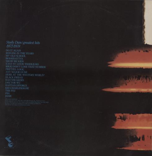 Steely Dan Greatest Hits 2-LP vinyl record set (Double LP Album) US S-D2LGR592000