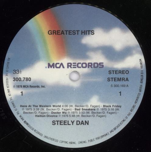Steely Dan Greatest Hits 2-LP vinyl record set (Double LP Album) Belgian S-D2LGR652004
