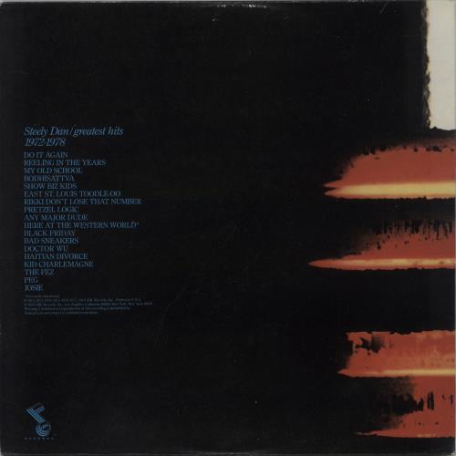 Steely Dan Greatest Hits 2-LP vinyl record set (Double LP Album) US S-D2LGR893582