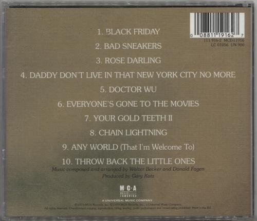 Steely Dan Katy Lied CD album (CDLP) UK S-DCDKA257256