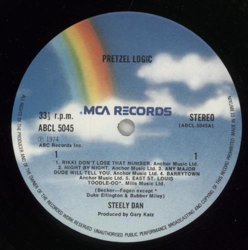 Steely Dan Pretzel Logic - 5th vinyl LP album (LP record) UK S-DLPPR794487