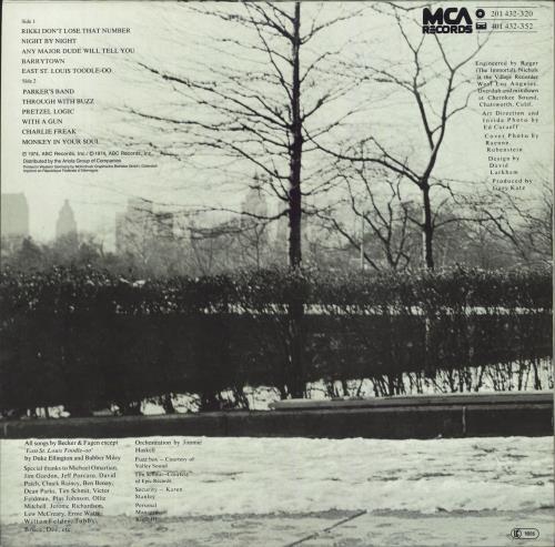 Steely Dan Pretzel Logic - EX vinyl LP album (LP record) German S-DLPPR810235