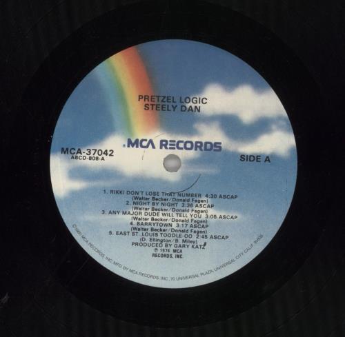 Steely Dan Pretzel Logic vinyl LP album (LP record) US S-DLPPR521570
