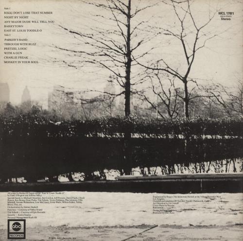 Steely Dan Pretzel Logic vinyl LP album (LP record) UK S-DLPPR530113