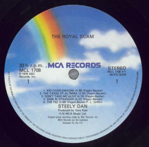 Steely Dan The Royal Scam - EX vinyl LP album (LP record) UK S-DLPTH825715