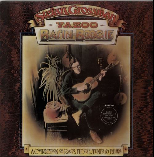 Stefan Grossman Yazoo Basin Boogie vinyl LP album (LP record) UK S07LPYA611814