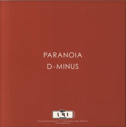 Step-Panther Paranoia 7" vinyl single (7 inch record / 45) UK 81S07PA857219